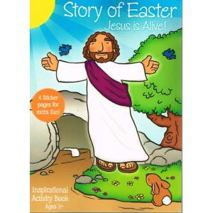 Story Of Easter Jesus Is Alive! Inspirational Activity Book By Matt Anderson